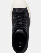 GUESS SUNDAE високи кецове дамски черни високи FLTSUN FAL12