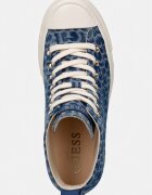 GUESS SUNDAE високи кецове дамски сини високи FLTSUN FAL12