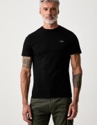 GUESS тениска basic мъжка от памук с еластан черна M6YI48 K4234
