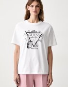 GUESS тениска дамска от памук бяла V6YI13 K4301