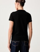 GUESS тениска дамска от памук черна W6YI29 K4348