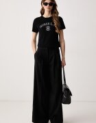 GUESS тениска дамска от памук ELSA черна V6BI12 K6647