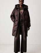 GUESS тениска дамска от памук кафява W6BI20 K6039