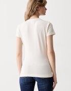 GUESS тениска дамска от памук с еластан бежова W6YI31 K4350