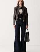 GUESS тениска дамска от памук с еластан черна W6YI31 K4350