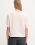 GUESS тениска дамска от памук SILVY розова V6GI18 K2985