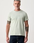 GUESS тениска дамска от памук тюркоазена M6BI69 K6639