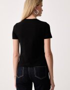GUESS тениска дамска с памук MICHELA черна V6BI08 K6275