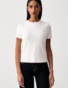 GUESS тениска дамска с памук SONIA бежова V6RI17 KD741