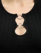 GUESS Тениска HELENA дамска в черно W5YR16 Z3OV0