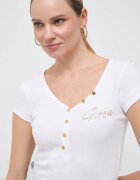 GUESS Тениска HENLEY OLYMPIA