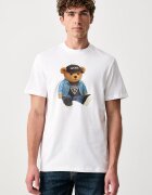 GUESS тениска мъжка от памук бяла M6BI64 K6573