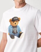 GUESS тениска мъжка от памук бяла M6BI64 K6573