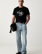 GUESS тениска мъжка от памук черна M6YI59 K4637