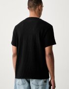 GUESS тениска мъжка от памук черна M6YI59 K4637