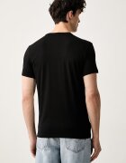 GUESS тениска мъжка от памук с еластан черна M6YI24 K3728
