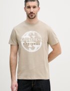GUESS тениска мъжка памучна бежова M6GI09 K2989