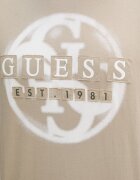 GUESS тениска мъжка памучна бежова M6GI09 K2989