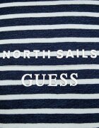 GUESS тениска мъжка памучна x North Sails тъмносин M6GI47 K3499