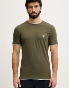 GUESS тениска мъжка памучна зелена F6GI06 K6XN4