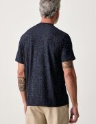 GUESS тениска мъжка с памук тъмносиня M6BI51 K6188