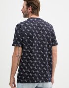 GUESS тениска мъжка с памук тъмносиня M6GP34 K3200