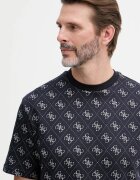 GUESS тениска мъжка с памук тъмносиня M6GP34 K3200