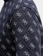GUESS тениска мъжка с памук тъмносиня M6GP34 K3200