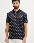 GUESS тениска с яка мъжка тъмносиня M6GP04 K3073