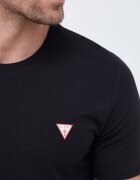 GUESS Тениска в черно с изчистен дизайн M2YI24 J1314