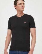 GUESS Тениска в черно с изчистен дизайн M2YI32 J1314
