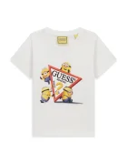 GUESS тениска за деца от памук GJ X MINIONS бяла N6YI28 K6652