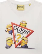 GUESS тениска за деца от памук GJ X MINIONS бяла N6YI28 K6652