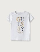 GUESS тениска за деца от памук с еластан бяла J6BI01 K5769