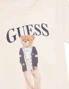 GUESS тениска за деца от памук с еластан розова J6YI08 K3710