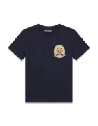 GUESS тениска за деца от памук тъмносиня L6YI07 K3715