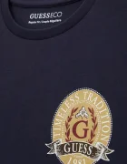 GUESS тениска за деца от памук тъмносиня L6YI07 K3715