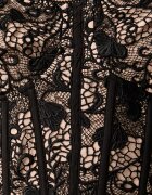 GUESS топ дамски от дантела MONICA черен W6BH58 W4442