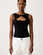 GUESS топ дамски с модал MAIA черен W6BP43 K6606