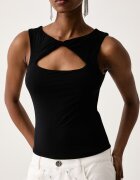 GUESS топ дамски с модал MAIA черен W6BP43 K6606