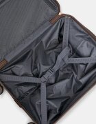 GUESS твърд куфар LATONA кафяв TWHK92 11983