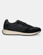 GUESS Велурени маратонки ARIA мъжки в черно FMFARI FAL12