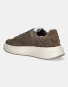 GUESS Велурени маратонки ELBA мъжки в кафяво FMFLBA SUE12
