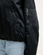 GUESS Яке бомбър LORRAINE в черно преходен модел с уголемена кройка W6RL26 WJ662
