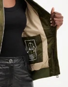 GUESS Яке бомбър PHILOMENE в зелено зимен модел W5YL08 WHDK2