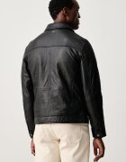 GUESS яке мъжко от кожа черно M6BL57 L0159