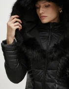 GUESS Яке OXANA в черно зимен модел W4BL61 WGLZ0