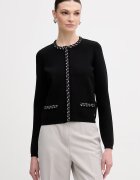 GUESS Жилетка RAINA дамска в черно от лека материя W6RR42 Z4422