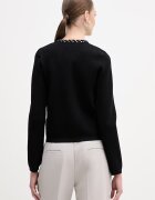GUESS Жилетка RAINA дамска в черно от лека материя W6RR42 Z4422