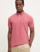 Hackett London Памучна тениска с яка